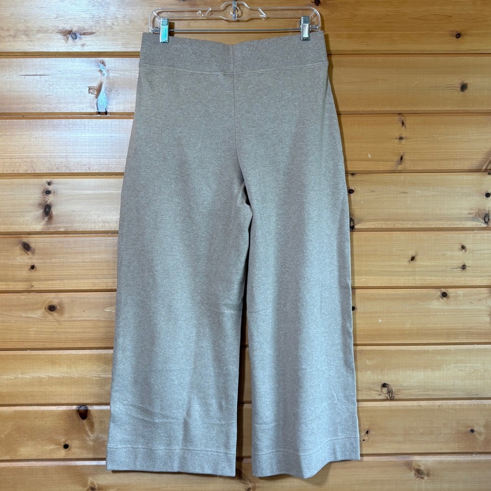 NWT Pact Wide Leg Sweatpants Capris - Picture 2 of 10